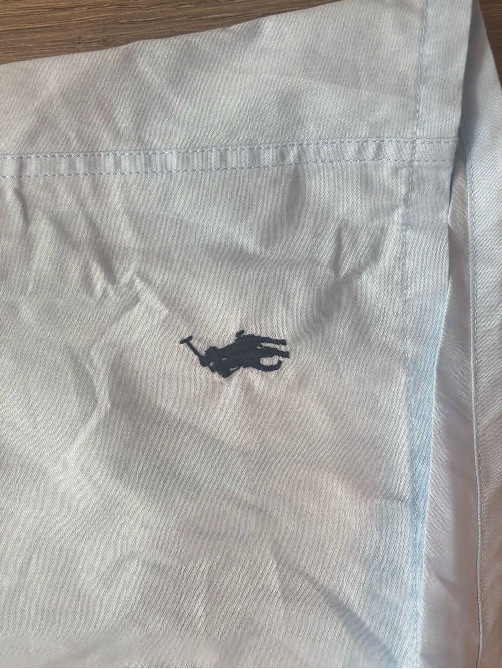 Polo Ralph Lauren Boxer Shorts Size XL Light Blue Costal Preppy Summer Unisex - Picture 2 of 6